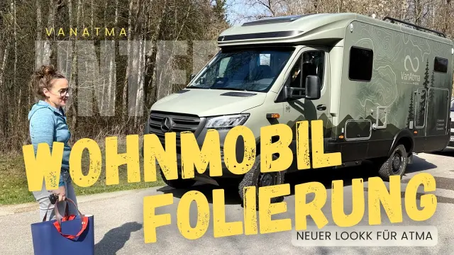 Vorschaubild: Unsere ATMA bekommt eine Vollfolierung – Anreise, Umbau und Ergebnis